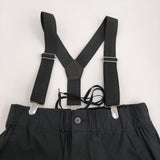 JOURNAL STANDARD L'essage サスペンダーパンツ サイズ36 定価26400円 25SS ブラック レディース ジャーナルスタンダードレサージュ【中古】5-1203G♪