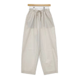 JOURNAL STANDARD L'essage ストレッチボリュームイージーパンツ 定価20900円 サイズ36 25SS ナチュラル レディース ジャーナルスタンダードレサージュ【中古】6-0329M♪