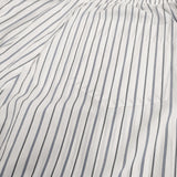 MARGARET HOWELL TICKING STRIPE PJ TROUSERS 定価36300円 ストライプ パンツ 25SS ホワイト ブルー レディース マーガレットハウエル【中古】5-1203M♪