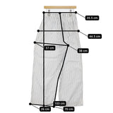 MARGARET HOWELL TICKING STRIPE PJ TROUSERS 定価36300円 ストライプ パンツ 25SS ホワイト ブルー レディース マーガレットハウエル【中古】5-1203M♪