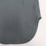 BOWTE バウト 新品 24SS HIGH TWIST COTTON RIB TUNK TOP 定価13200円 コットン タンクトップ グリーン レディース【中古】6-0430S◎