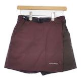 mont-bell ストレッチ O.D. ラップショーツ 1105427 ショートパンツ ハーフパンツ ショーツ ワインレッド レディース モンベル【中古】6-0613S∞