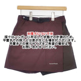 mont-bell ストレッチ O.D. ラップショーツ 1105427 ショートパンツ ハーフパンツ ショーツ ワインレッド レディース モンベル【中古】6-0613S∞
