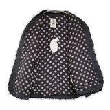 leur logette 未使用 ツイードジャケット Tweed 定価198000円 サイズ2 02382 ノーカラージャケット ブラック シルバー レディース ルール ロジェット/ルル ロジェッタ【中古】5-1203T♪