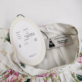 leur logette 未使用 3ET DEMI別注 Flower dress フラワードレス キャズエドゥミ 花柄 定価86900円 ワンピース オフホワイト レディース ルール ロジェット/ルル ロジェッタ【中古】5-1203M♪