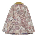 yukiemon 未使用 こども部屋デニムカバーオール 定価61600円 サイズ3L ジャケット 2025 ベージュ ピンク レディース ユキエモン【中古】5-1203M♪