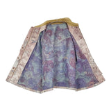 yukiemon 未使用 こども部屋デニムカバーオール 定価61600円 サイズ3L ジャケット 2025 ベージュ ピンク レディース ユキエモン【中古】5-1203M♪