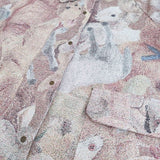 yukiemon 未使用 こども部屋デニムカバーオール 定価61600円 サイズ3L ジャケット 2025 ベージュ ピンク レディース ユキエモン【中古】5-1203M♪