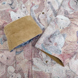 yukiemon 未使用 こども部屋デニムカバーオール 定価61600円 サイズ3L ジャケット 2025 ベージュ ピンク レディース ユキエモン【中古】5-1203M♪