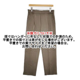 JOURNAL STANDARD レーヨンストレッチ スラックス イージー パンツ カーキ レディース ジャーナルスタンダード【中古】6-0305G∞
