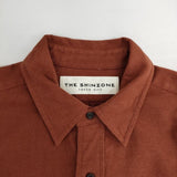THE SHINZONE SHIRTS JACKET シャツジャケット 23AMSBL03 コットン ジャケット 23AW ブラウン系 レディース シンゾーン【中古】6-0122T∞