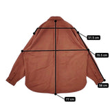 THE SHINZONE SHIRTS JACKET シャツジャケット 23AMSBL03 コットン ジャケット 23AW ブラウン系 レディース シンゾーン【中古】6-0122T∞