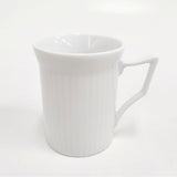 HOYA CHINE ホヤチャイナ White Shadow 日本製 ティーカップ 4客セット マグカップ ホワイト レディース【中古】6-0404G◎