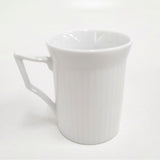 HOYA CHINE ホヤチャイナ White Shadow 日本製 ティーカップ 4客セット マグカップ ホワイト レディース【中古】6-0404G◎