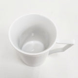 HOYA CHINE ホヤチャイナ White Shadow 日本製 ティーカップ 4客セット マグカップ ホワイト レディース【中古】6-0404G◎