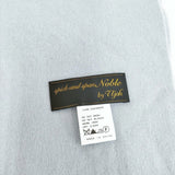 Spick and Span Noble by ujoh カシミヤ 無地 大判 マフラー ストール ライトブルー レディース スピック＆スパン ノーブル【中古】5-1215T◎