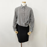 Deuxieme Classe ドッキング ストライプ サイズ38 ワンピース ブラック ホワイト レディース ドゥーズィエムクラス【中古】5-1222T◎