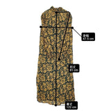 TODAYFUL Georgette Leaf Dress ジョーゼットリーフドレス ペチコート付き インド製 レーヨンプリント ワンピース イエロー グリーン レディース トゥデイフル【中古】6-0420M∞