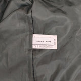 adam et Rope カットジャガードワンピース GAE-09170-A ワンピース グリーン レディース アダムエロペ【中古】6-0420M∞