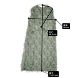 adam et Rope カットジャガードワンピース GAE-09170-A ワンピース グリーン レディース アダムエロペ【中古】6-0420M∞
