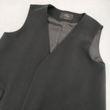 Spick and Span Noble ロングジレ ロング ベスト ブラック レディース スピック＆スパン ノーブル【中古】6-0305M∞