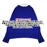 Spick and Span ロングリブプルオーバー ウール サムホール セーター ニット ブルー レディース スピックアンドスパン【中古】6-0122T∞