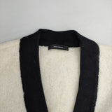 JOURNAL STANDARD TWEEDYカーディガン ウール 金ボタン カーディガン オフホワイト ブラック レディース ジャーナルスタンダード【中古】6-0122T∞