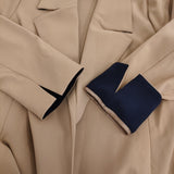 JENNE オードリーフレアトレンチコート サイズM o21aw-co16 トレンチコート ベージュ レディース ジェンヌ【中古】5-1203M♪