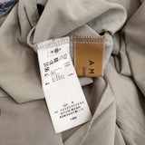 AMERI UNDRESSED UND CALLA FLOCKY DRESS 02220560640 サイズM 定価24200円 袖シアー ワンピース パープル レディース アメリ【中古】5-1203M♪