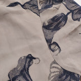 AMERI UNDRESSED UND CALLA FLOCKY DRESS 02220560640 サイズM 定価24200円 袖シアー ワンピース パープル レディース アメリ【中古】5-1203M♪