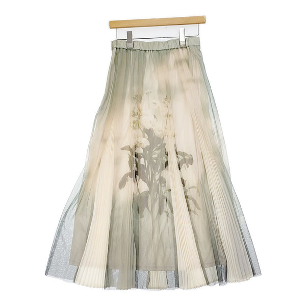 Ameri VINTAGE SAYO NAGASE SPRING EVENING COLLAB SKIRT 永瀬沙世