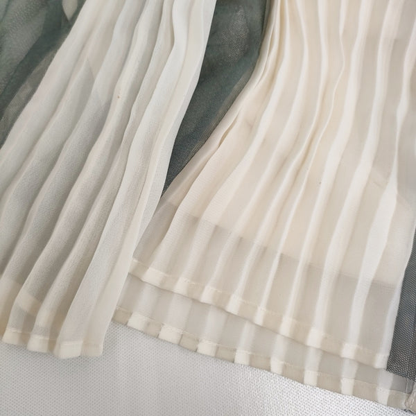 Ameri VINTAGE SAYO NAGASE SPRING EVENING COLLAB SKIRT 永瀬沙世