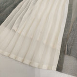 Ameri VINTAGE SAYO NAGASE SPRING EVENING COLLAB SKIRT 永瀬沙世 ロングスカート グリーン ベージュ レディース アメリヴィンテージ【中古】5-1203M♪