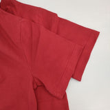 Gauze# SOLID T-SHIRT G636 半袖Ｔシャツ カットソー レッド レディース ガーゼ【中古】6-0614S∞