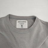 MICA & DEAL INCROYABLE ロゴスウェットプルオーバー 長袖Ｔシャツ カットソー ロンＴ グレー レディース マイカ＆ディール【中古】6-0129M∞