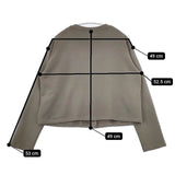 BEAMS BOY SCREEN STARS ボタン スウェット カーディガン 定価10780円 カーディガン グレー レディース ビームスボーイ【中古】6-0129M∞