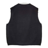 Morris&Sons ノースリーブニット イギリス製 ウール ベスト ブラック レディース モリスアンドサンズ【中古】6-0115T∞