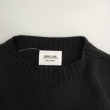 Morris&Sons ノースリーブニット イギリス製 ウール ベスト ブラック レディース モリスアンドサンズ【中古】6-0115T∞