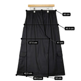 mochi pocket wide pants ポケットワイドパンツ 定価26400円 サイズ2 クロップド丈 パンツ ブラック レディース モチ【中古】5-1203T♪