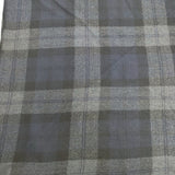 veritecoeur チェック 大判 マフラー ストール チャコールグレー ネイビー レディース ヴェリテクール【中古】5-1215T◎