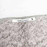 mina perhonen foot path コサージュ付きストール コットンウール マフラー ストール グレージュ レディース ミナペルホネン【中古】5-1215T◎