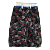 mina perhonen piazza ベルベット サイズ40 バルーン スカート マルチカラー レディース ミナペルホネン【中古】6-0115T∞