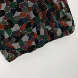 mina perhonen piazza ベルベット サイズ40 バルーン スカート マルチカラー レディース ミナペルホネン【中古】6-0115T∞