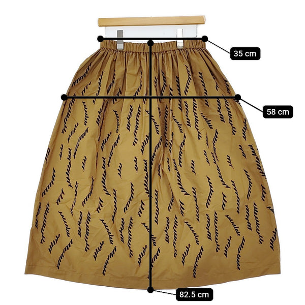 mina perhonen ribbon stick 刺繍 ギャザー サイズ40 定価71500円