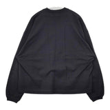 FITFOR フィットフォー J208 BIG WIDE LONG SLEEVE TEE コットン S 長袖Ｔシャツ カットソー ロンＴ ブラック レディース【中古】6-0129M∞