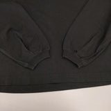 FITFOR フィットフォー J208 BIG WIDE LONG SLEEVE TEE コットン S 長袖Ｔシャツ カットソー ロンＴ ブラック レディース【中古】6-0129M∞