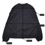 FITFOR フィットフォー J208 BIG WIDE LONG SLEEVE TEE コットン S 長袖Ｔシャツ カットソー ロンＴ ブラック レディース【中古】6-0129M∞