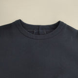 ARTS&SCIENCE 鹿の子 プルオーバー 091-L692-071 ワイド 半袖Ｔシャツ カットソー ネイビー レディース アーツ&サイエンス【中古】6-0329M♪