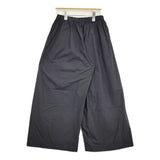 humoresque culotte コットンシルク IS2405a サイズ36 イージーワイドパンツ キュロット ネイビー 濃紺 レディース ユーモレスク【中古】6-0403M♪