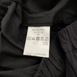 humoresque culotte コットンシルク IS2405a サイズ36 イージーワイドパンツ キュロット ネイビー 濃紺 レディース ユーモレスク【中古】6-0403M♪